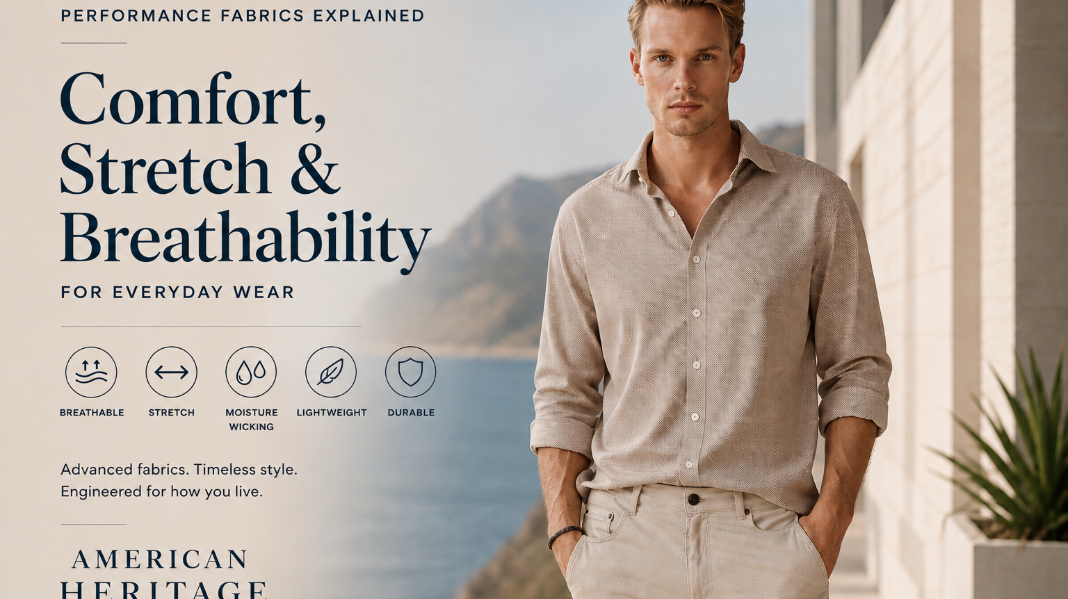 Performance Fabrics Explained: Comfort, Stretch, and Breathability for Everyday Wear