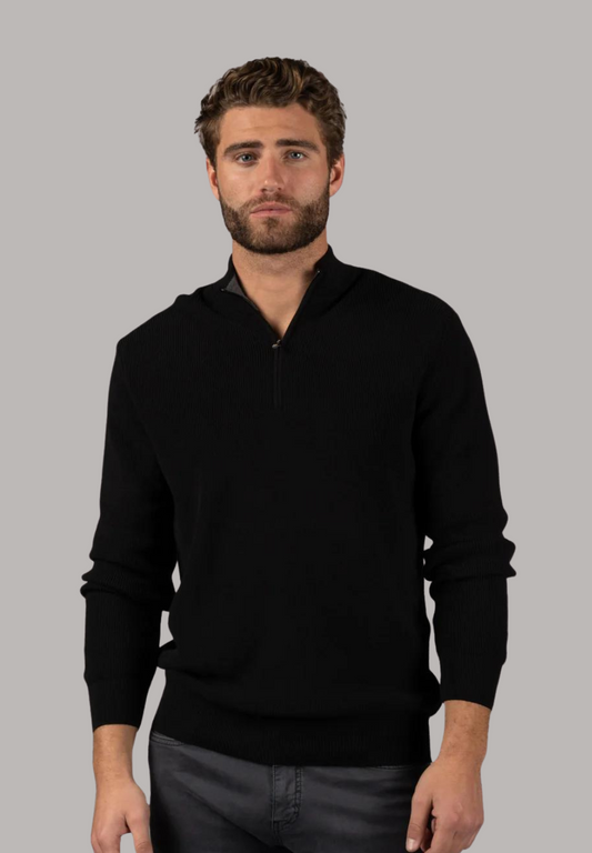 Black Quarter Zip