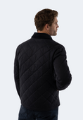Load image into Gallery viewer, Navy Quilted Coat
