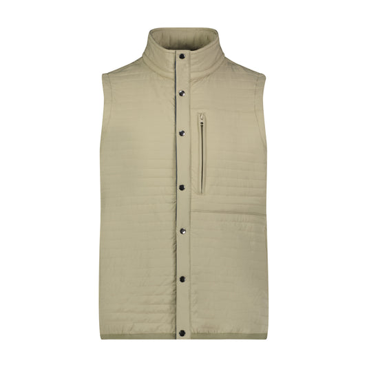 Channel Quilted Double Faced Vest