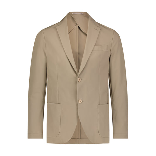 Taupe Performance Travel Suit Jacket