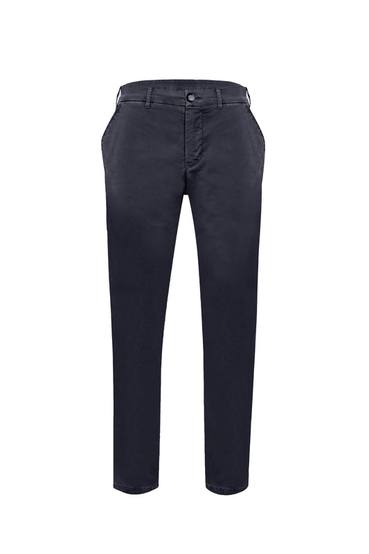Navy Chino Tencel Pant