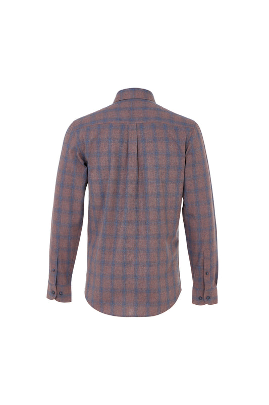 Rustic Brushed Flannel Shirt