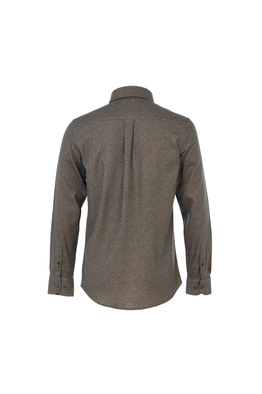 Slate Twill Turkish Flannel Sport Shirt