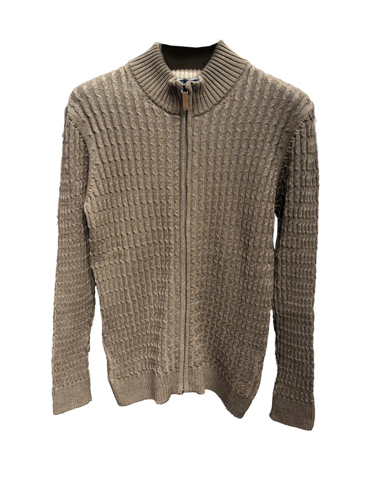 Vizon Zip Weave Sweater