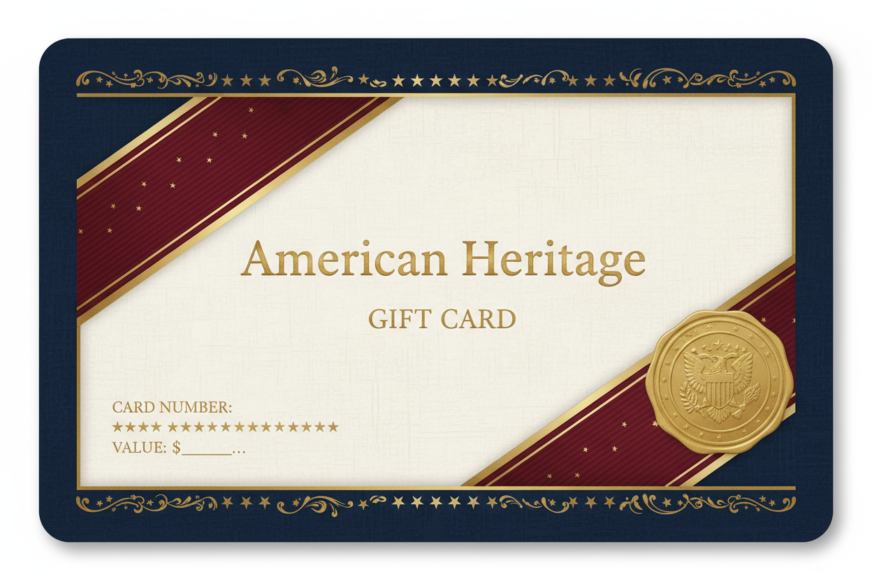 American Heritage Gift Card