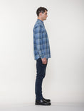 Load image into Gallery viewer, Plaid Denim Shirt
