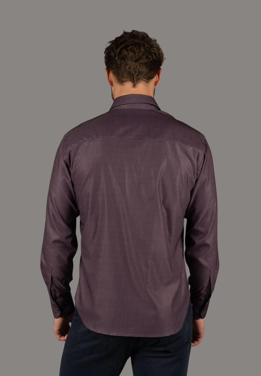 Purple Dotted Shirt