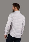 Load image into Gallery viewer, White with Multicolor Plaid Shirt
