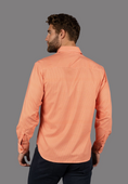 Load image into Gallery viewer, Orange and White Check Shirt

