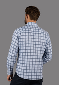 Load image into Gallery viewer, Navy and White Plaid Shirt
