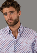 Load image into Gallery viewer, Light Blue Paisley Shirt
