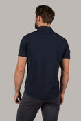 Load image into Gallery viewer, Navy Seersucker Stripe Shirt
