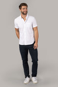 Load image into Gallery viewer, White Seersucker Stripe Shirt
