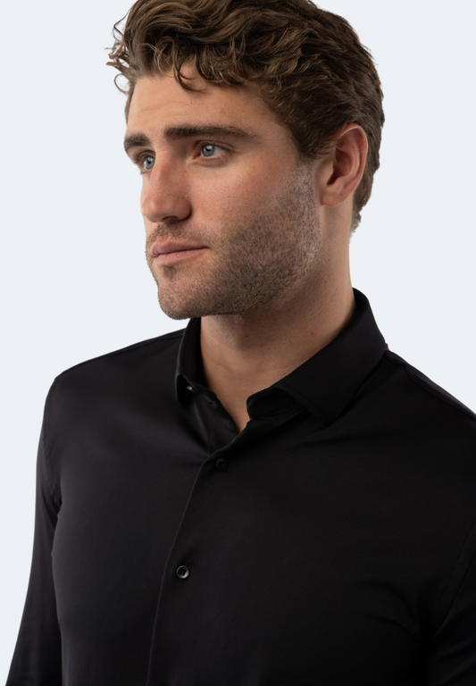 Black Solid Shirt