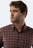 Load image into Gallery viewer, Rust and Blush Plaid Shirt
