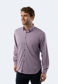Load image into Gallery viewer, Pink and Blue Plaid Shirt
