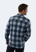 Load image into Gallery viewer, Cobalt Blue Big Check Flannel
