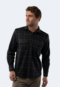 Load image into Gallery viewer, Black Plaid Flannel
