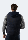 Load image into Gallery viewer, Navy Hooded Vest
