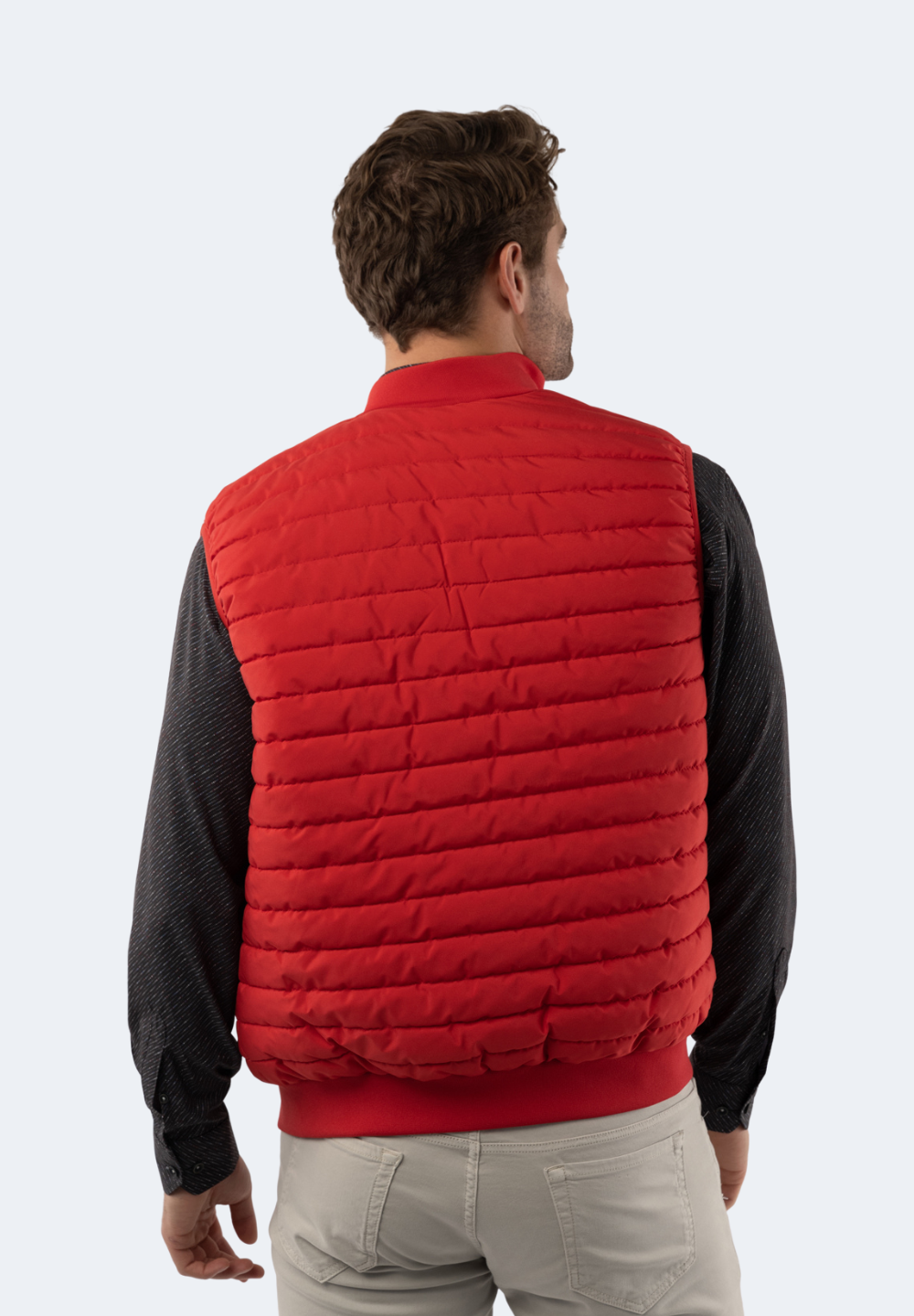 Red Quilted Vest