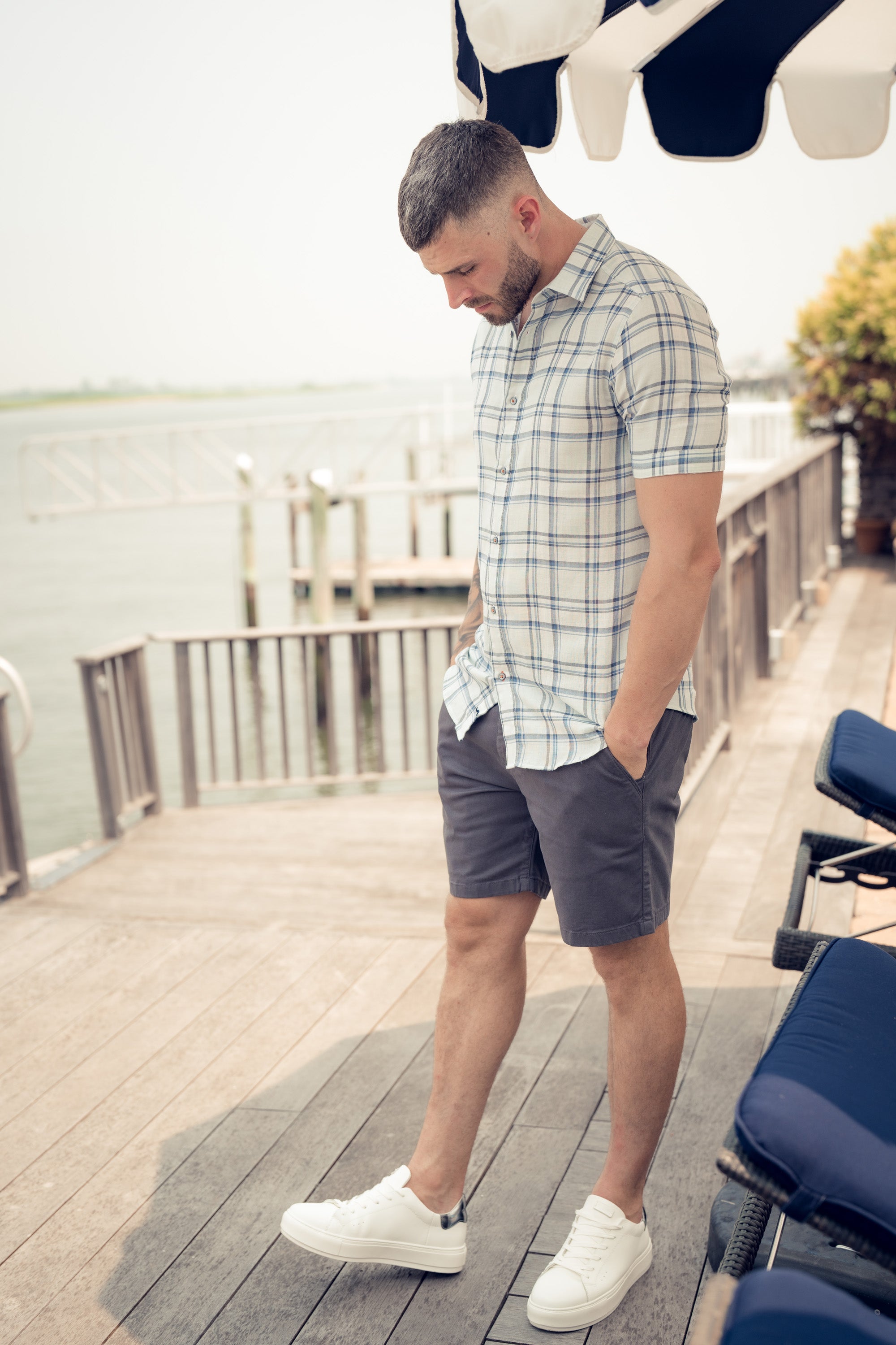 Vintage Navy Shorts