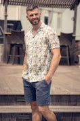 Load image into Gallery viewer, Floral Tropical Print in Camp Collar Model Short Sleeve Shirt
