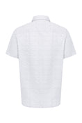 Load image into Gallery viewer, Grey Cross-Hatch Short Sleeve Shirt
