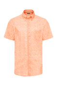 Load image into Gallery viewer, Melon Cross-Hatch Short Sleeve Shirt
