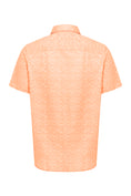 Load image into Gallery viewer, Melon Cross-Hatch Short Sleeve Shirt
