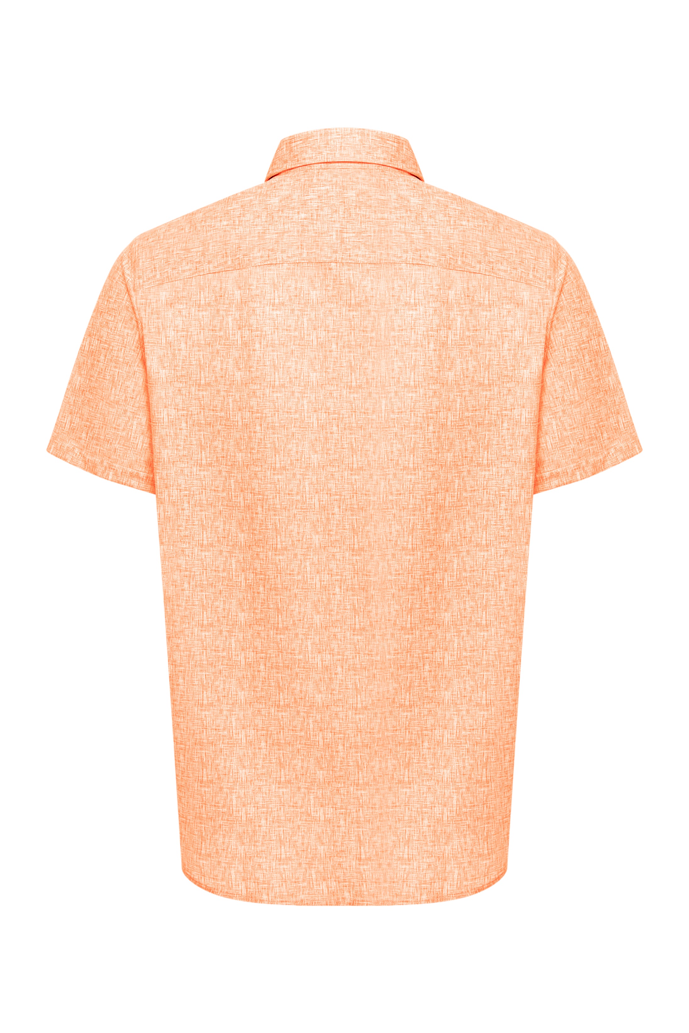 Melon Cross-Hatch Short Sleeve Shirt