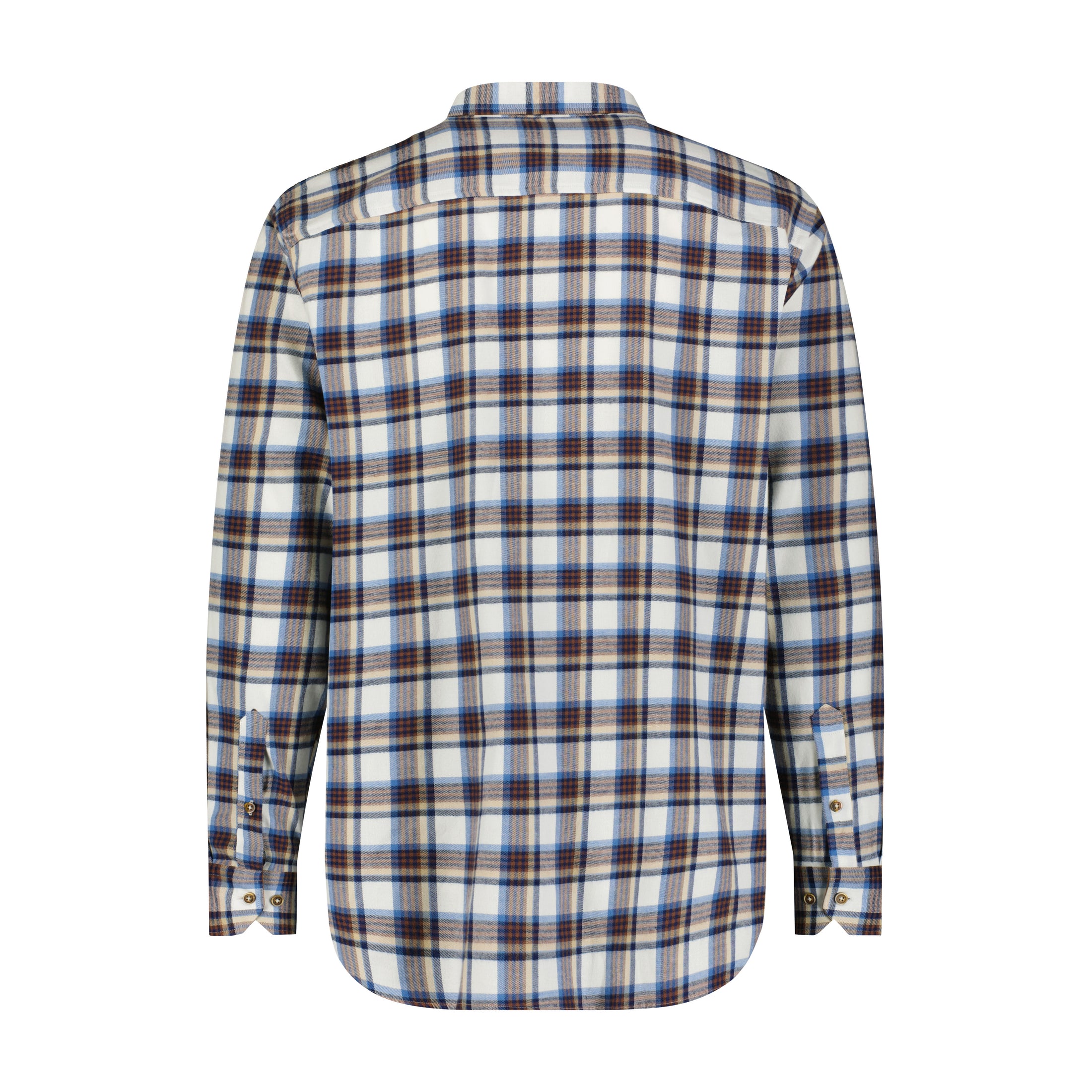 Brushed Moss Plaid Shirt