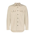 Load image into Gallery viewer, Cream Brushed Twill Shacket

