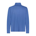 Load image into Gallery viewer, Blue Performance Pique Stitching Quarter Zip
