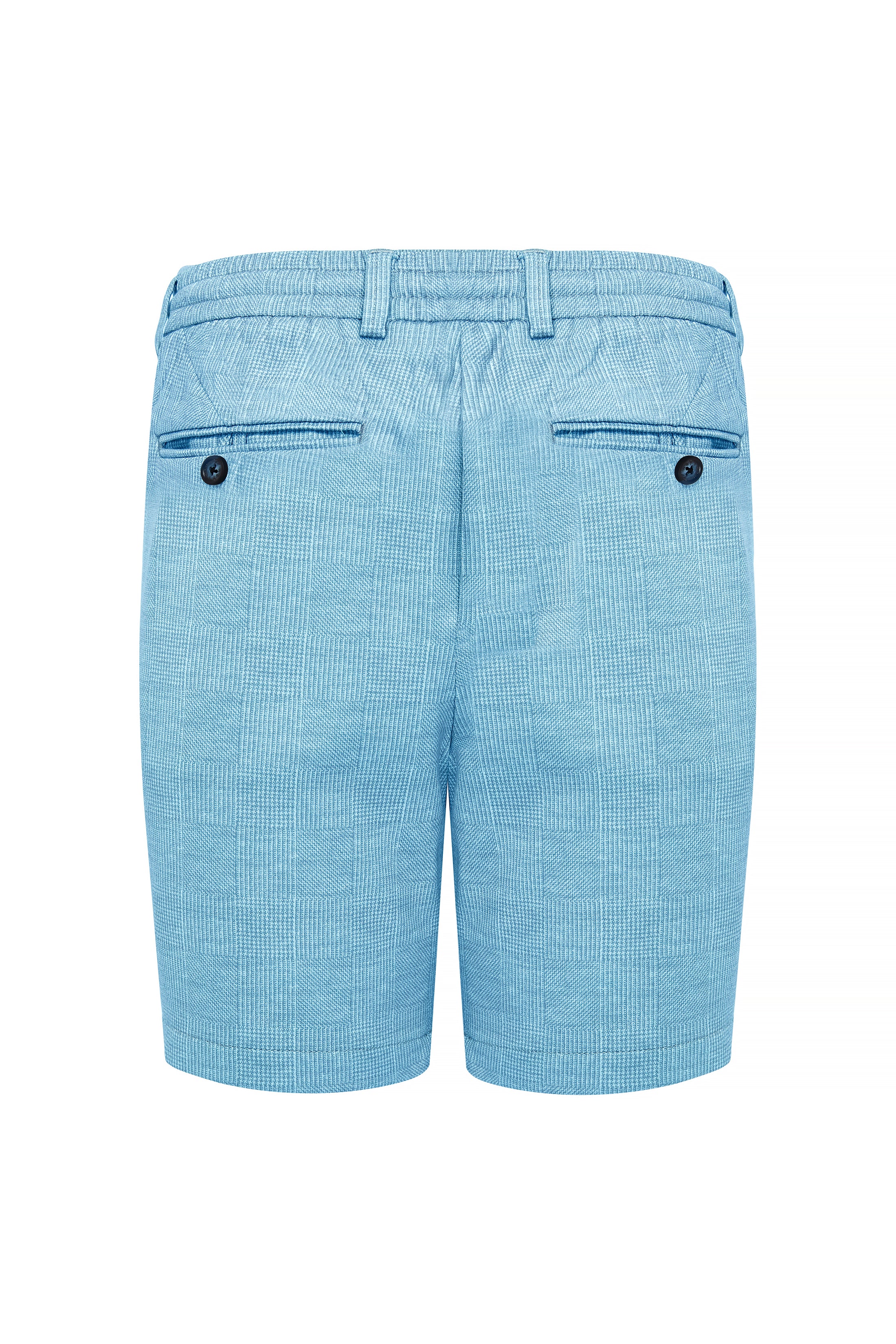Sky Plaid Performance Knit Short