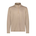 Load image into Gallery viewer, Khaki Performance Pique Stitching Quarter Zip
