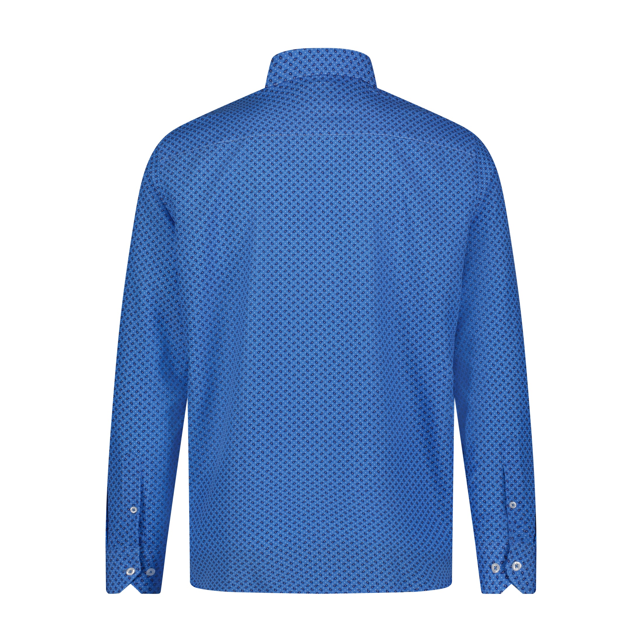 Navy Paisley Performance Shirt