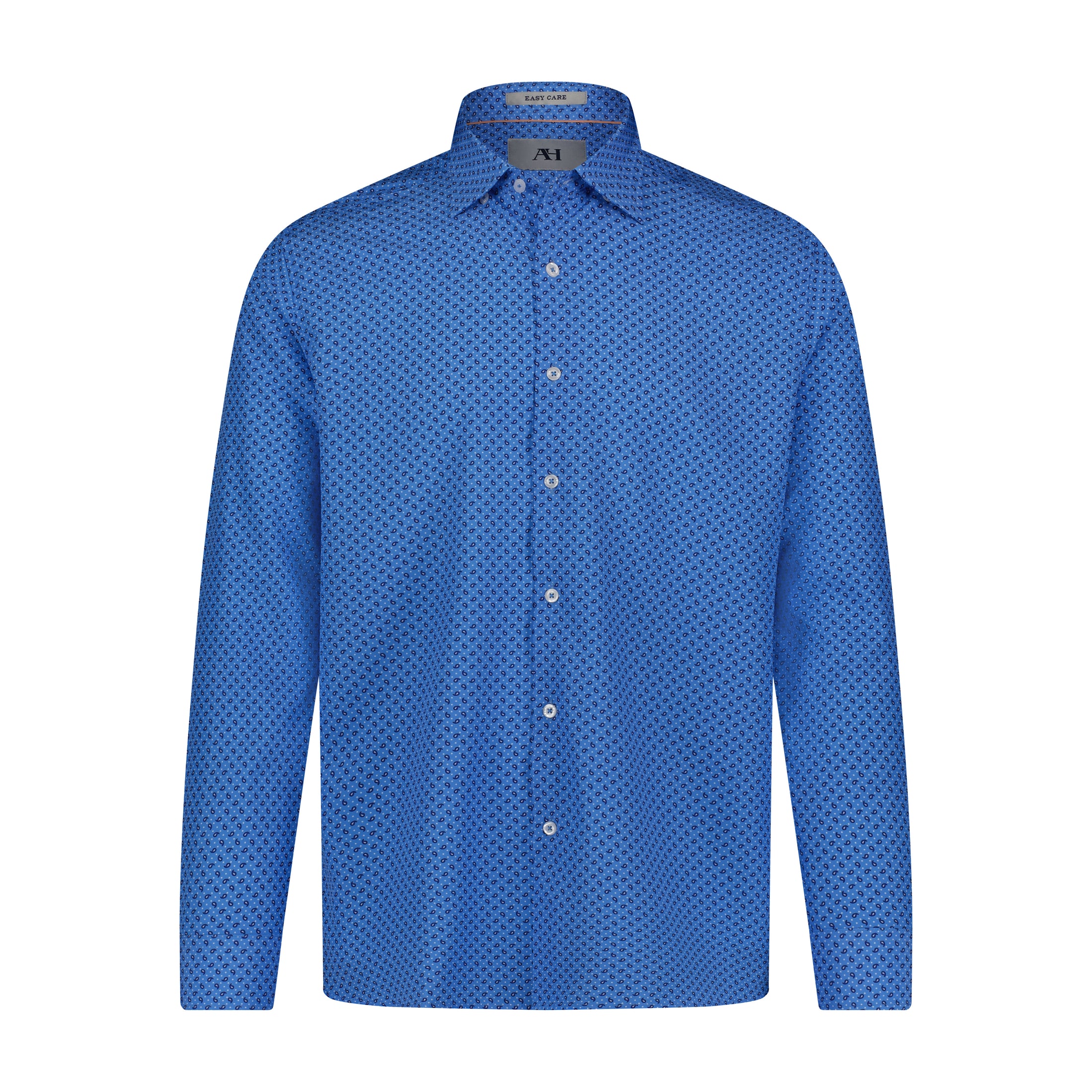 Navy Paisley Performance Shirt