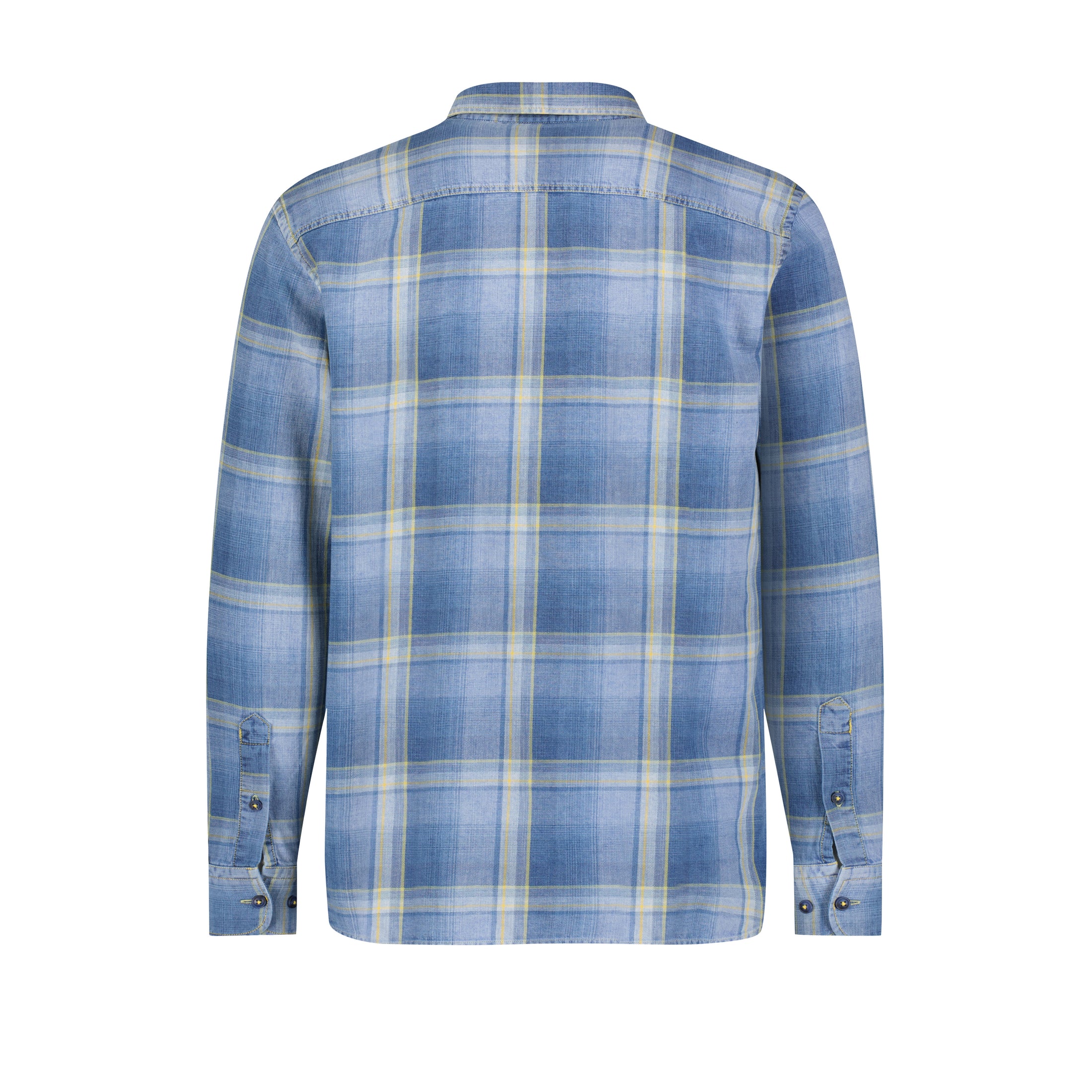 Plaid Denim Shirt