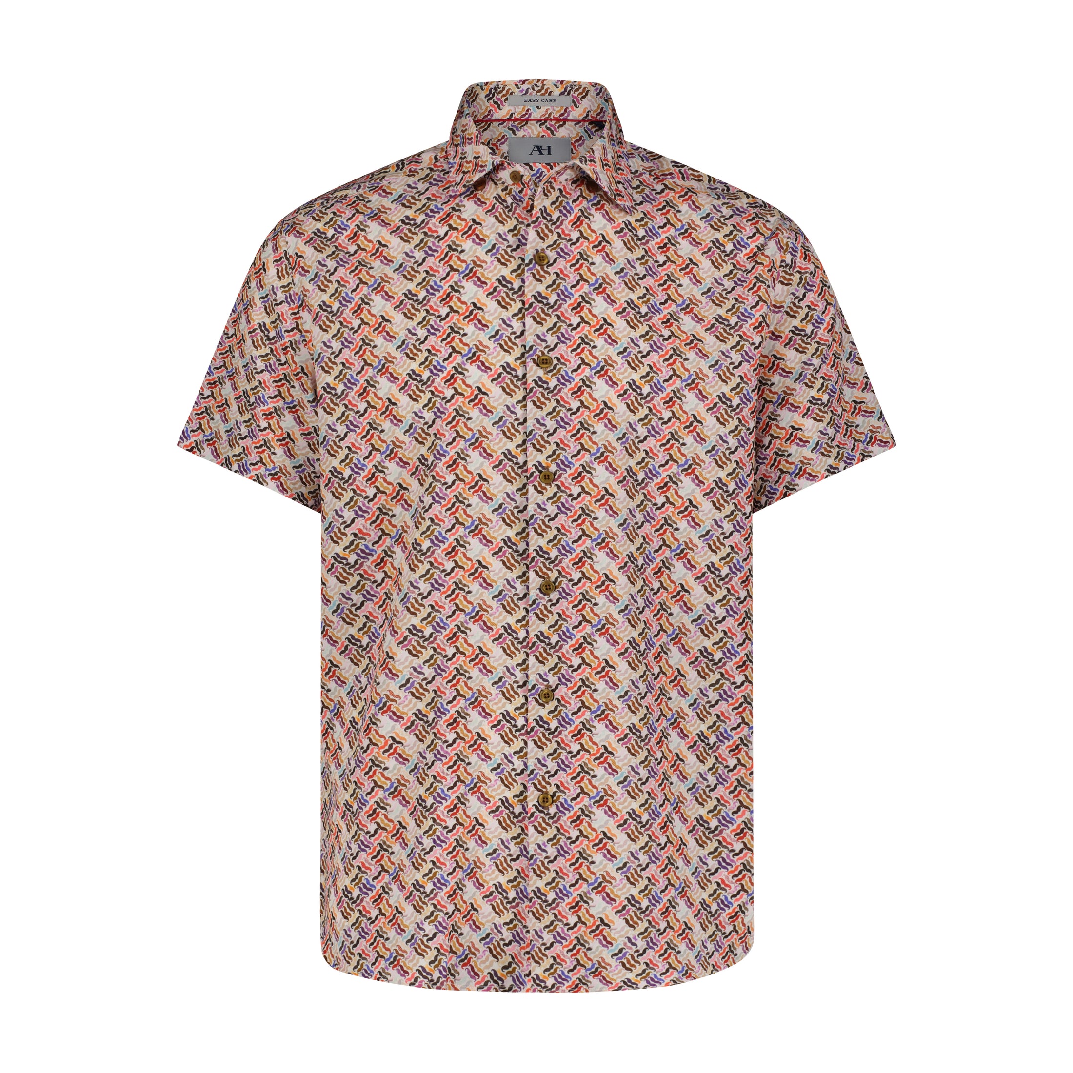Multi Stache Performance Short Sleeve Shirt
