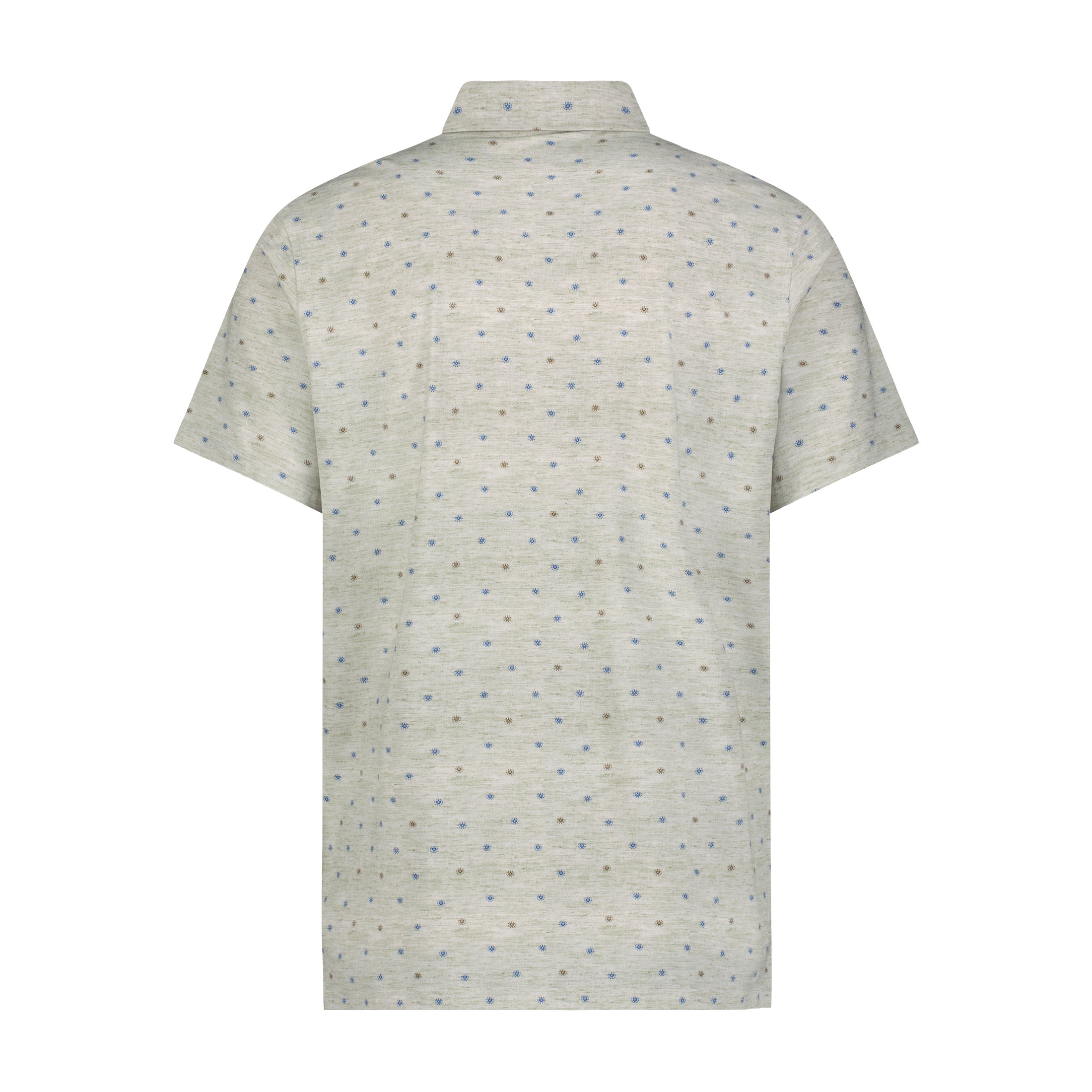 Green Burst Performance Short Sleeve Shirt