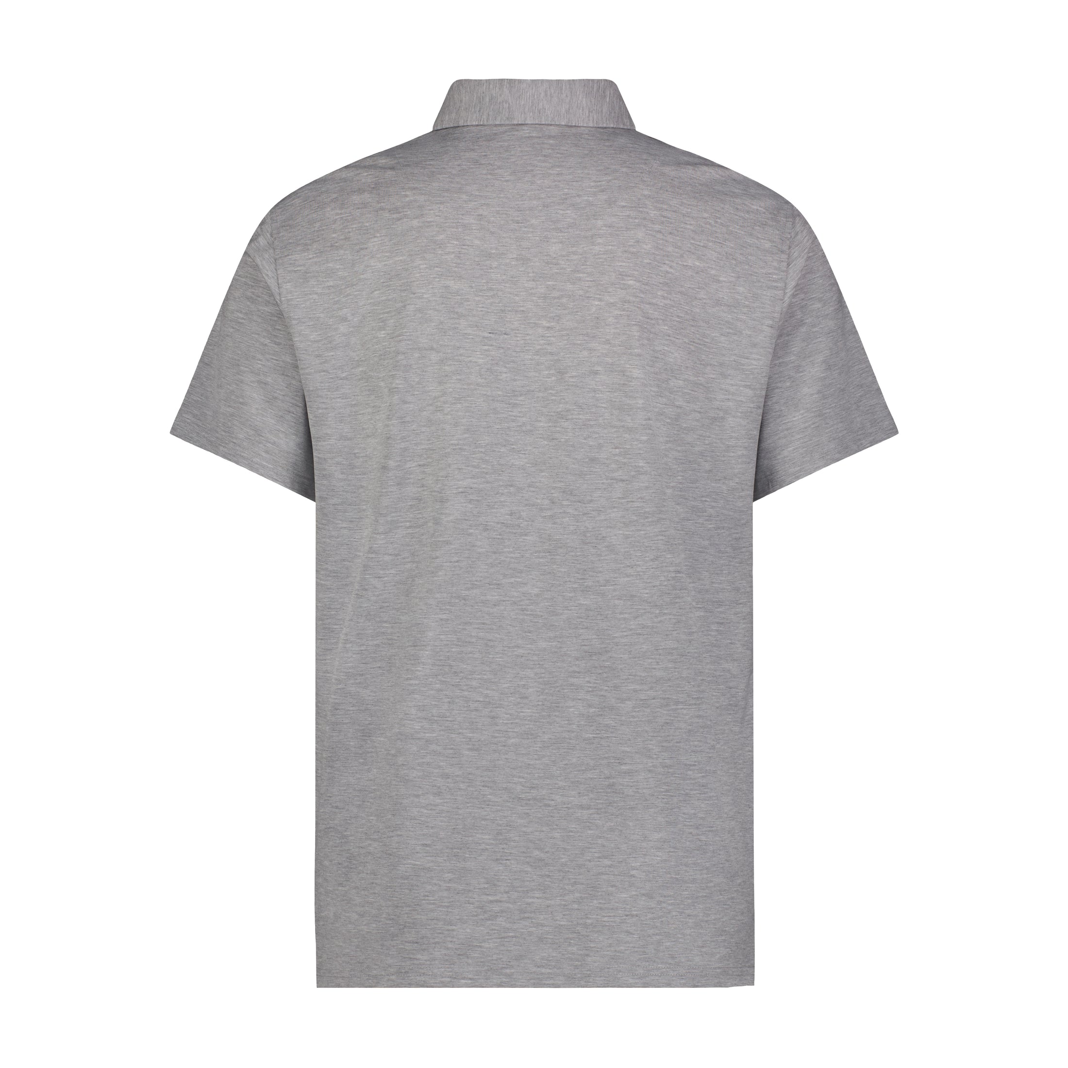 Solid Grey Performance Polo