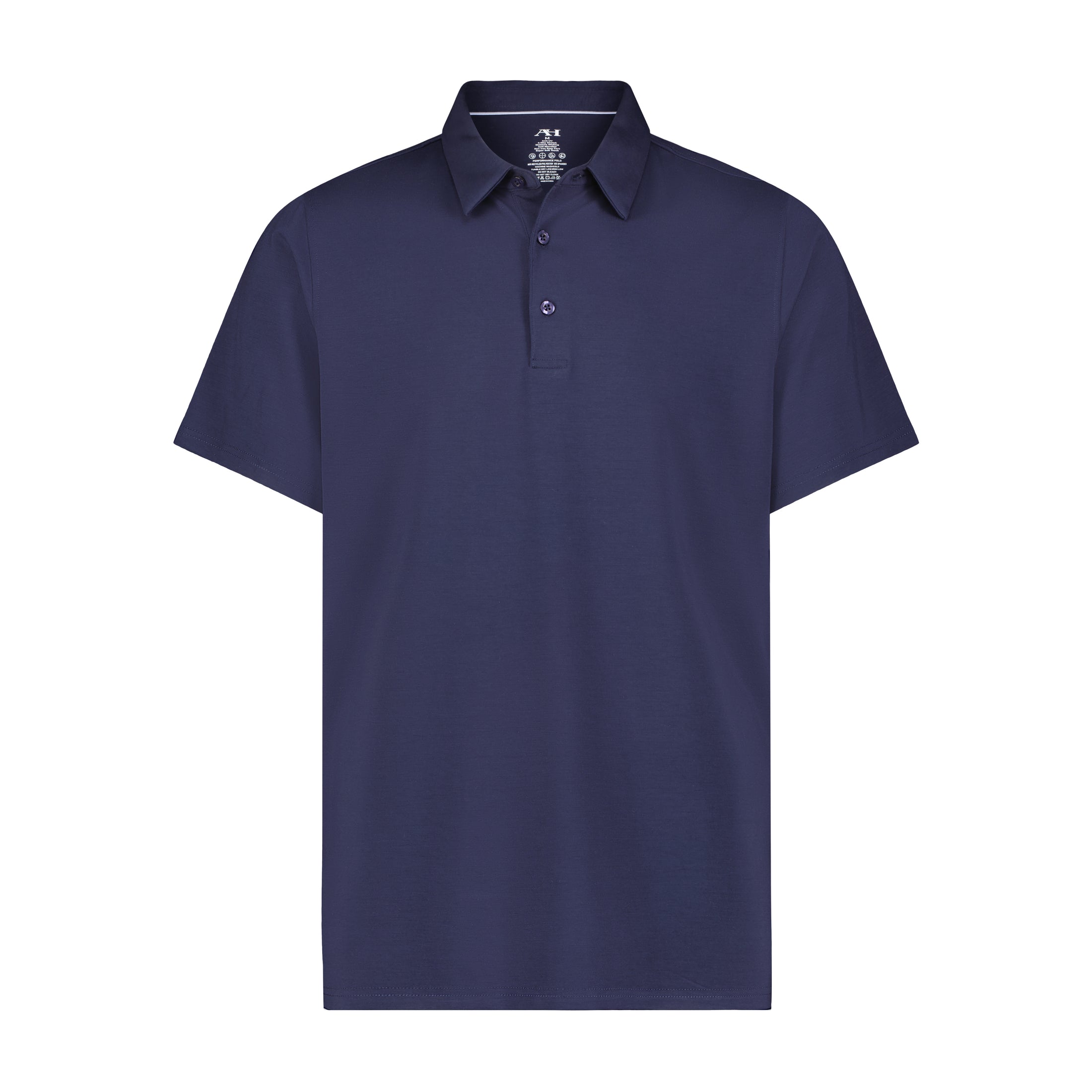 Solid Navy Performance Polo