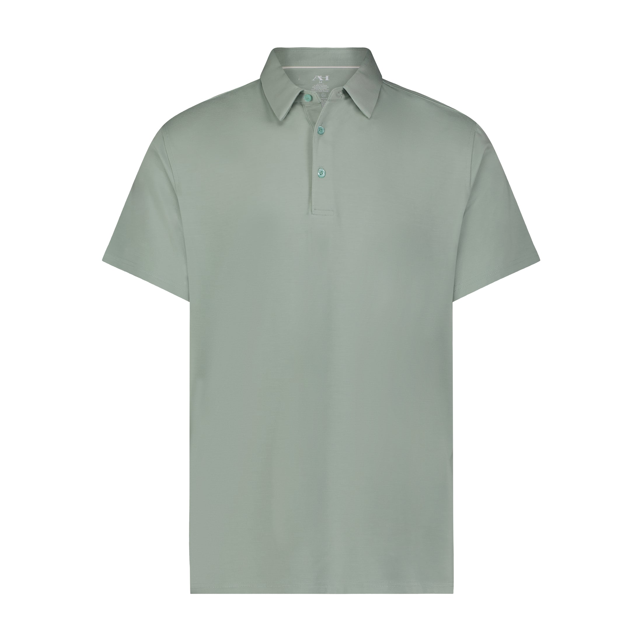 Solid Pistachio Performance Polo