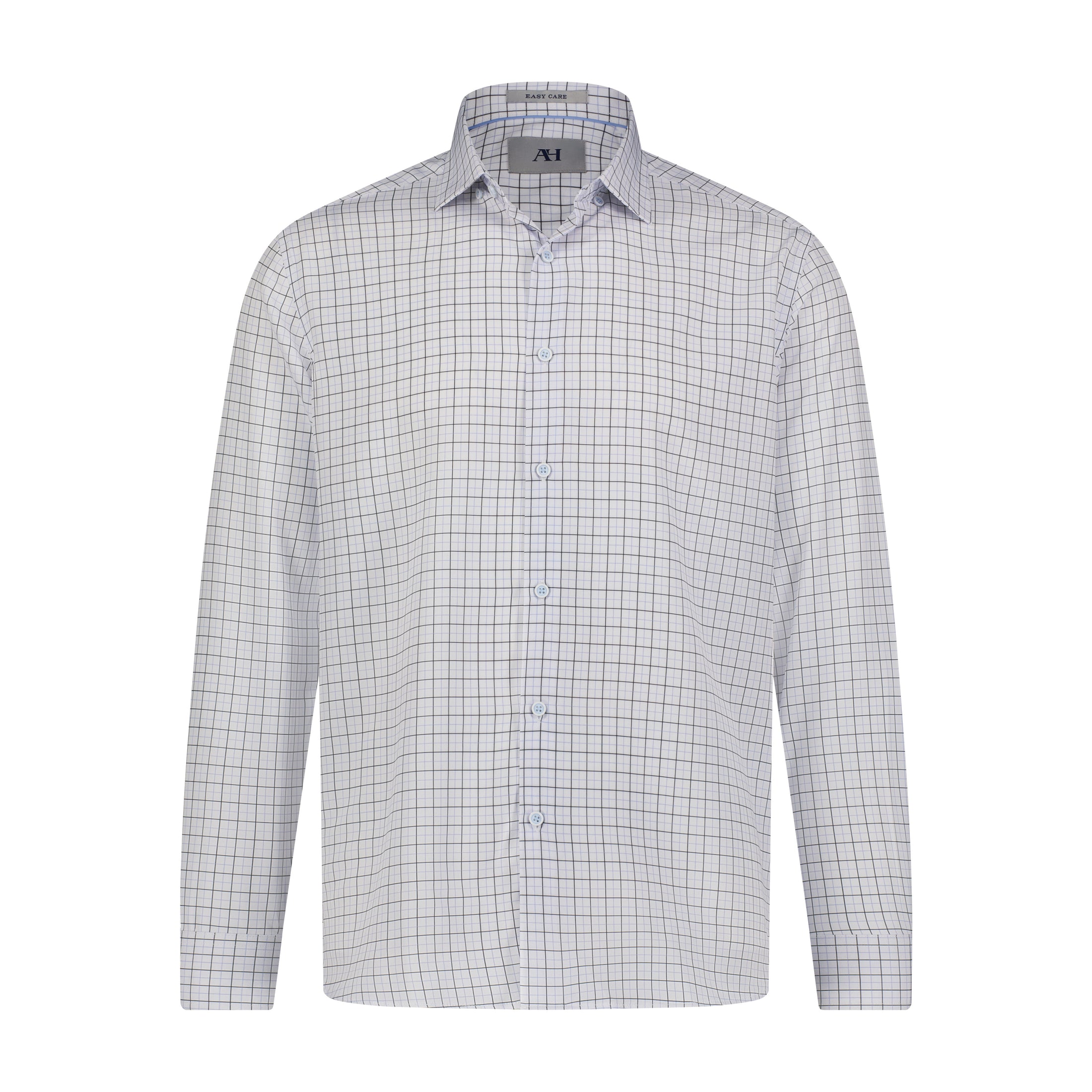 White Grid Performance Shirt