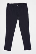 Load image into Gallery viewer, Navy Jersey Knit Stripe Suit
