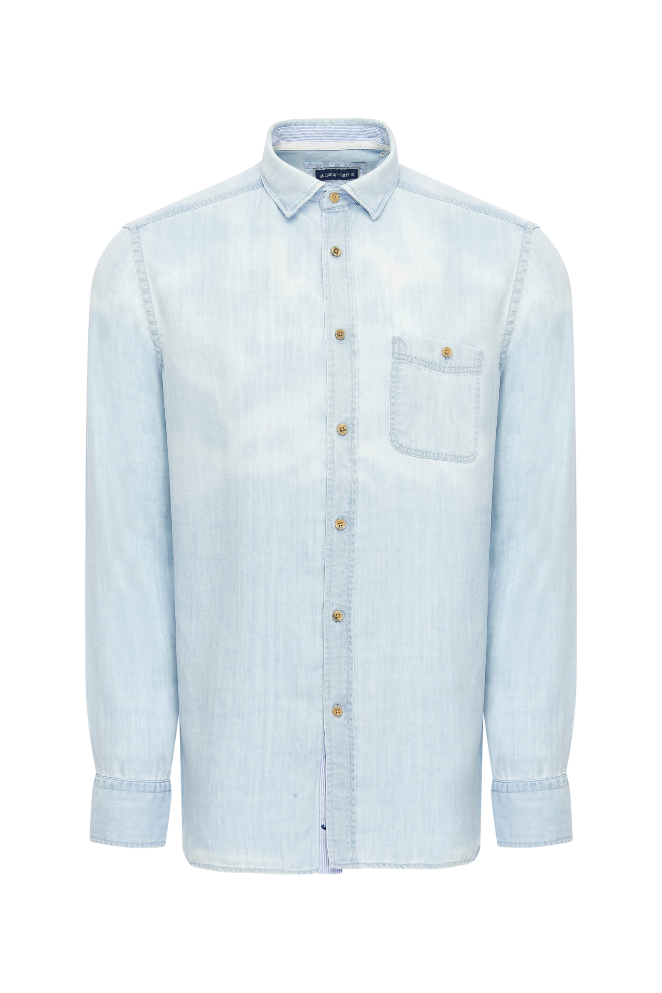 Light BLUE Tencel Shirt