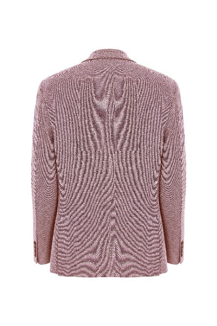 Barn Red Knit Travel Coat