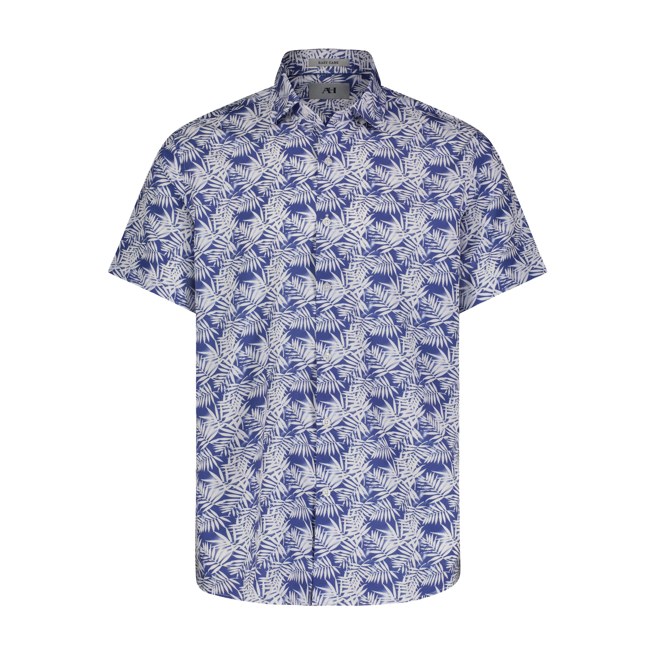 Palm Print Performance Short Sleeve Shirt - BT