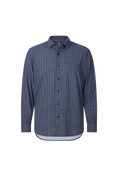 Load image into Gallery viewer, Indigo Pattern Performance Sport Shirt
